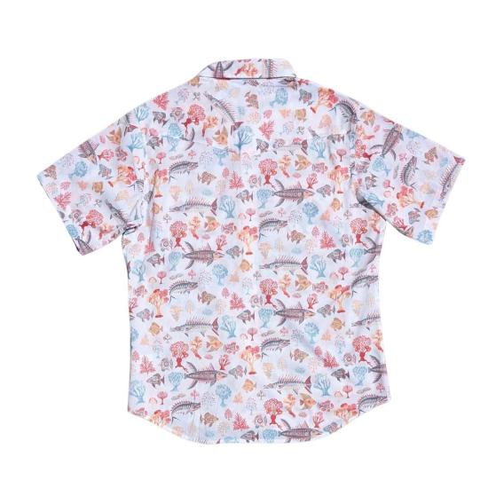  Western Aloha 셔츠 웨스턴 알로하 리프 레이지 반팔 스냅  리프 - OTHER BRANDS