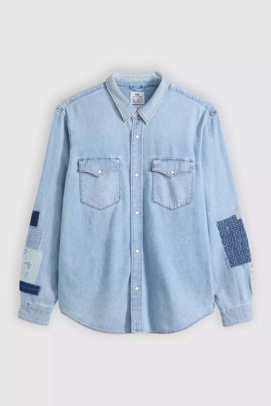  리바이스 데님 릴렉스핏 웨스턴 사시코 셔츠 - LEVI'S
