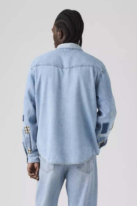  리바이스 데님 릴렉스핏 웨스턴 사시코 셔츠 - LEVI'S