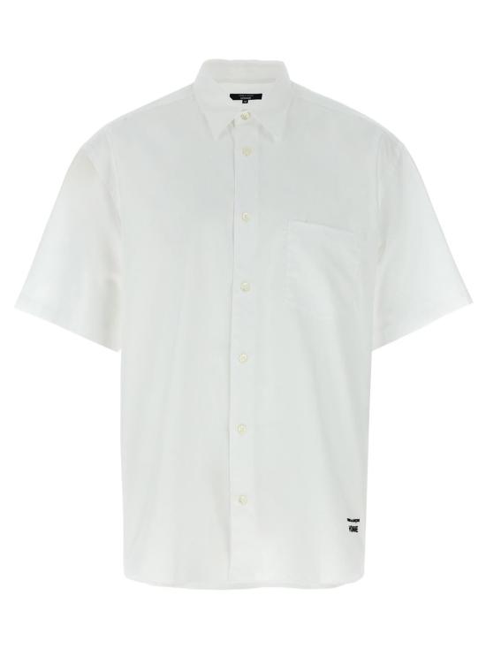 꼼데가르송 반팔 티셔츠 Comme Des Garçons 코튼 포플린 셔츠 화이트