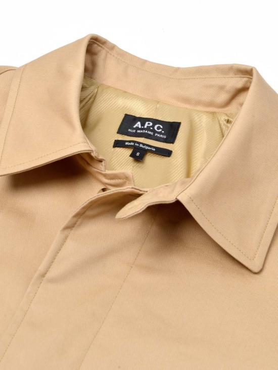  아페쎄 코트 COZBA H01103 BEIGE - A.P.C.