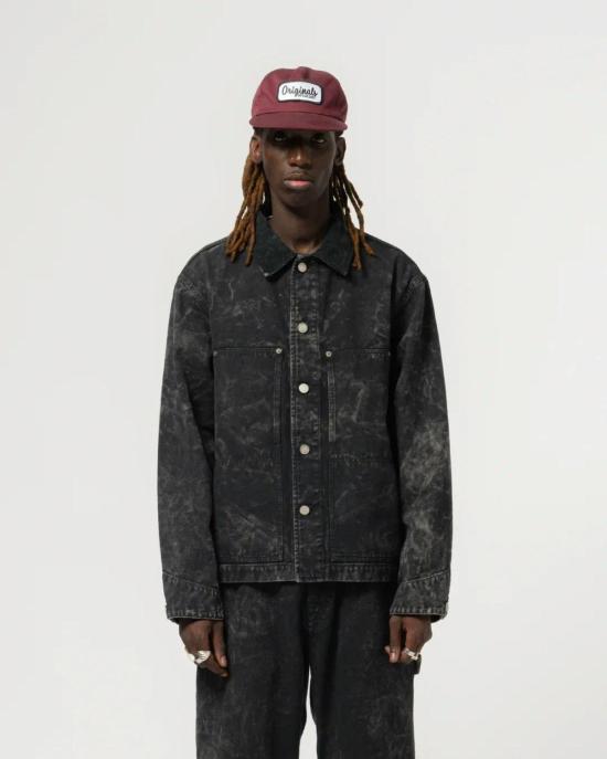  잇 더스트 자켓 Eat Dust Arizona Jacket Canvas Asphalt - EAT DUST
