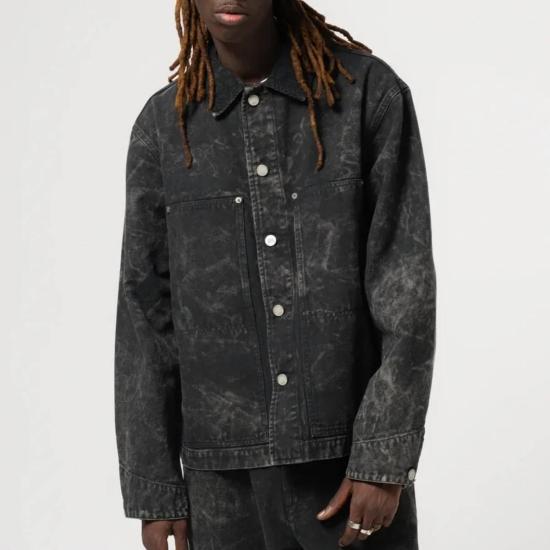 잇 더스트 자켓 Eat Dust Arizona Jacket Canvas Asphalt