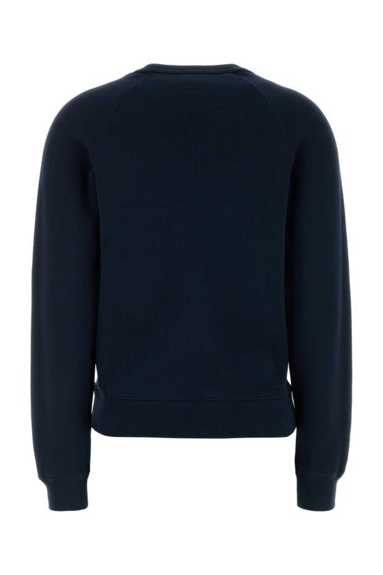  겐조 스웨터 켄조 코튼 스웨트셔츠 네이비 블루 - KENZO