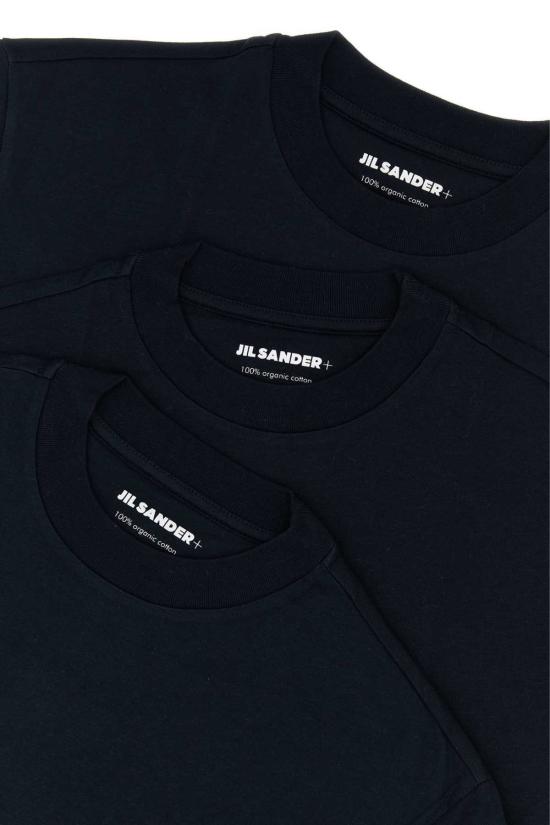  질샌더 반팔 티셔츠 질 샌더 코튼 티셔츠 세트 402 미드나잇 블루 - JIL SANDER