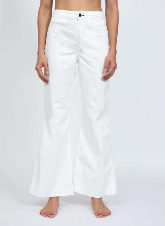  ASKK 뉴욕 데님 팬츠 Askk Ny Crop 브라이튼 락 아이보리 - ASKK NY