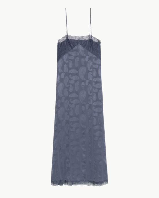  자딕앤볼테르 미디 원피스 Zadig & Voltaire Ridar 실크 드레스 스톰