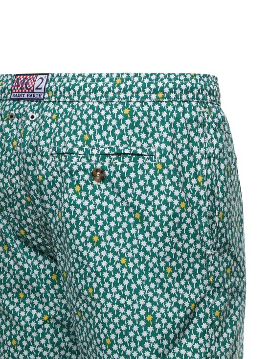 26FW 세인트바쓰 스윔팬츠 LIG0016 04031L GREEN WHITE - MC2 SAINT BARTH