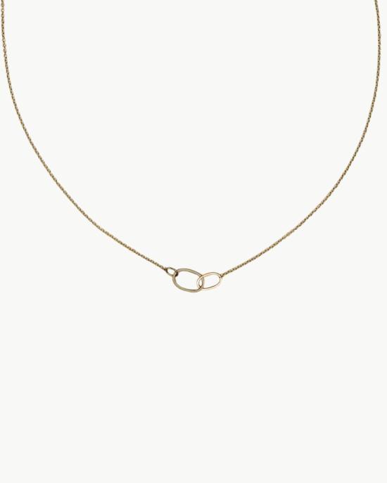  Jane Hollinger 목걸이/팬던트 제인 홀링거 3개 타원형 목걸이 14K 골드 - OTHER BRANDS