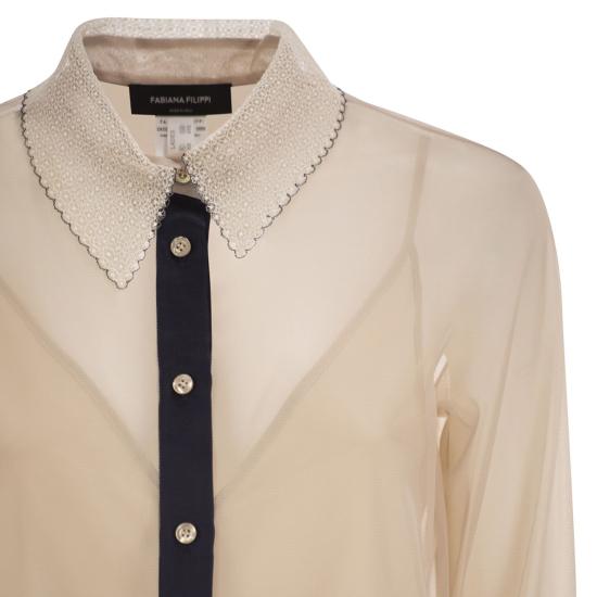 26FW 파비아나 필리피 블라우스/셔츠 CAD216F249 BEIGE - FABIANA FILIPPI