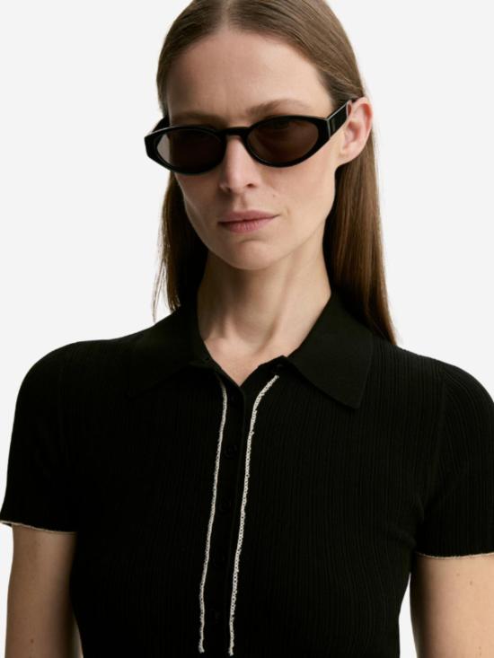 바이말렌비거 폴로 티셔츠 By Malene Birger 베니타 폴로 셔츠 - BY MALENE BIRGER