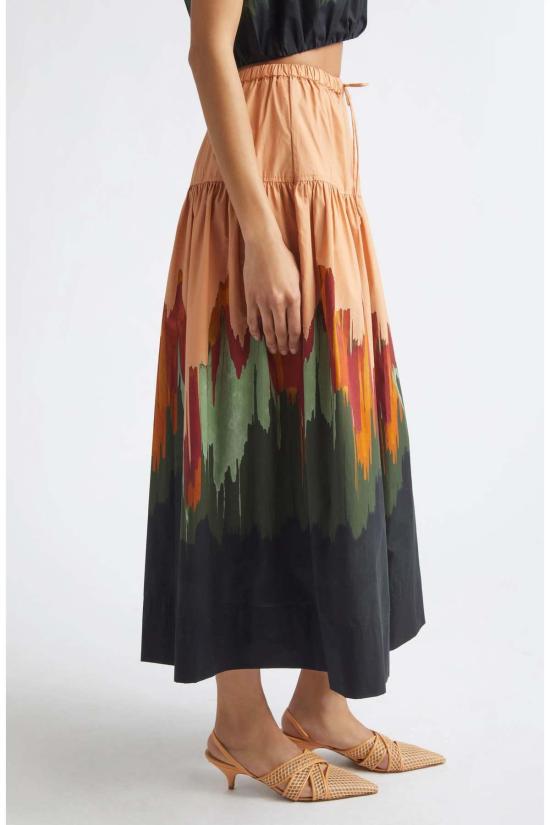  울라 존슨 롱 스커트 PF260313 BROWN - ULLA JOHNSON