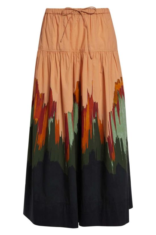  울라 존슨 롱 스커트 PF260313 BROWN - ULLA JOHNSON
