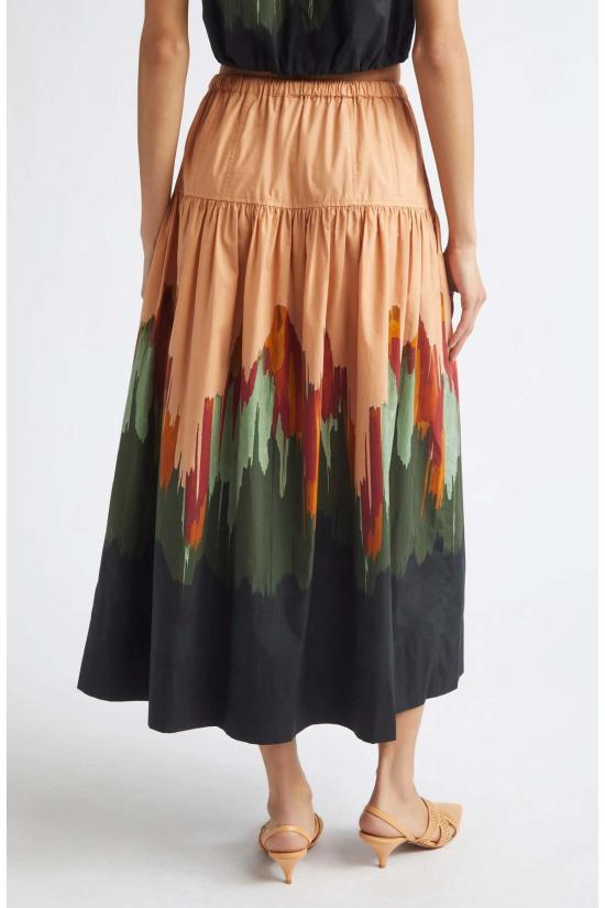  울라 존슨 롱 스커트 PF260313 BROWN - ULLA JOHNSON