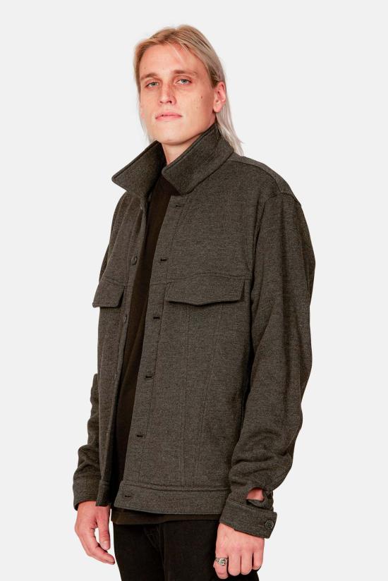  블루&크림 자켓 WVBC22 MOW270 CHARCOAL HEATHER - BLUE&CREAM