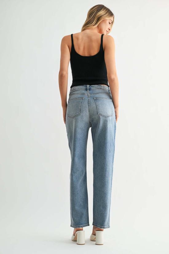  저스트 블랙 데님 데님 팬츠 BP525J BLUE - JUST BLACK DENIM