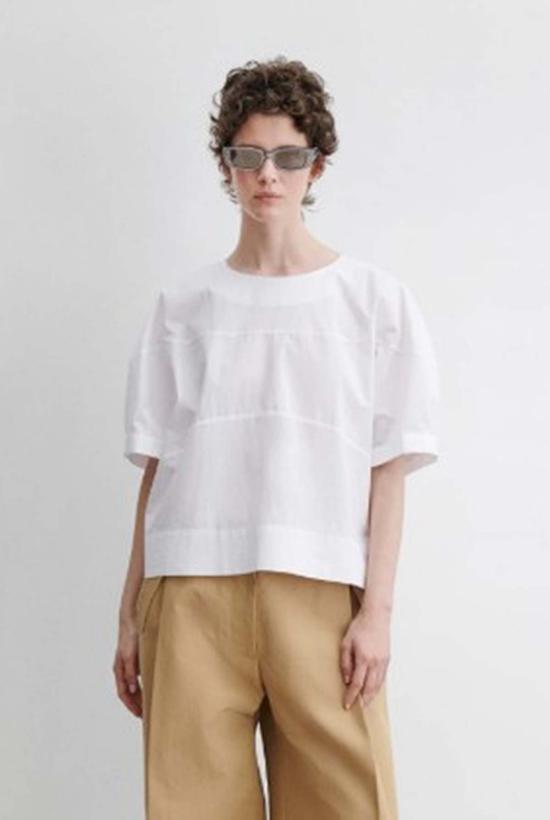  레이첼 코미 블라우스 럭비 상의 (흰색) - RACHEL COMEY