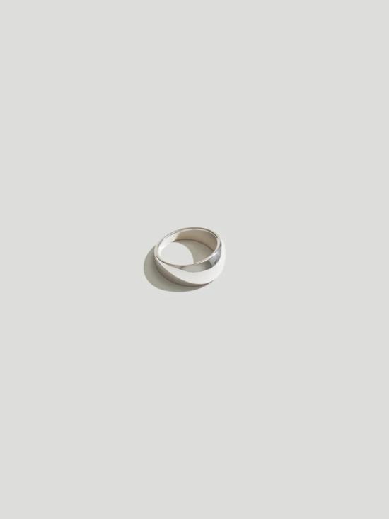  마슬로 주얼리 반지 돔형  실버 - MASLO JEWELRY
