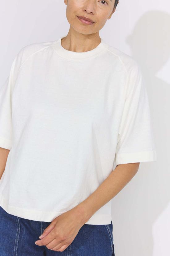  선레이 스포츠웨어 반팔 티셔츠 선레이 마후나 SS 티셔츠 오프 화이트 - SUNRAY