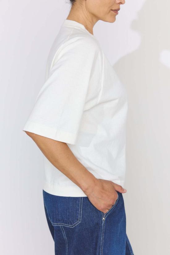  선레이 스포츠웨어 반팔 티셔츠 선레이 마후나 SS 티셔츠 오프 화이트 - SUNRAY