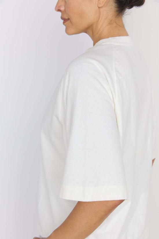  선레이 스포츠웨어 반팔 티셔츠 선레이 마후나 SS 티셔츠 오프 화이트 - SUNRAY