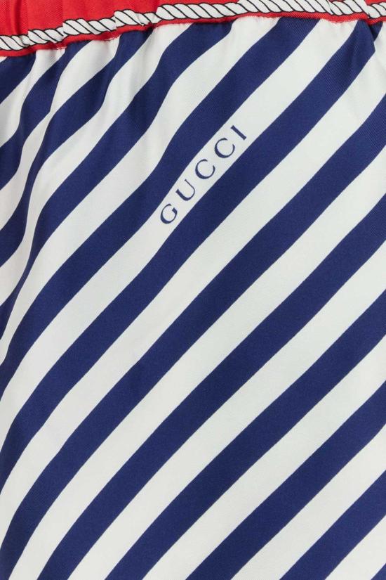  구찌 숏팬츠 프린트 실크 반바지 - GUCCI