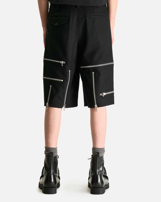  꼼데가르송 숏팬츠 Comme Des Garçons 지퍼 쇼츠 - COMME DES GARCONS