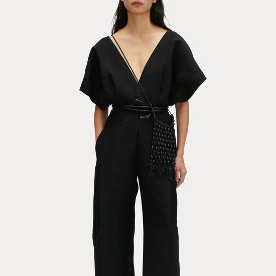  레이첼 코미 점프수트 아르코  블랙 폼 - RACHEL COMEY