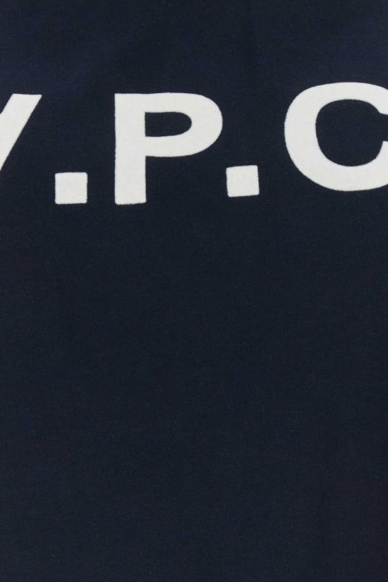  아페쎄 반팔 티셔츠 A.P.C. 미드나잇 블루 유기농 면 티셔츠 - A.P.C.