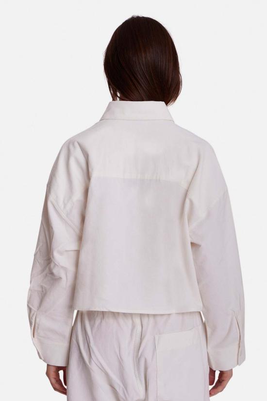  더 타일 클럽 셔츠 WVBCW2410T CORD WHITE - THE TILE CLUB