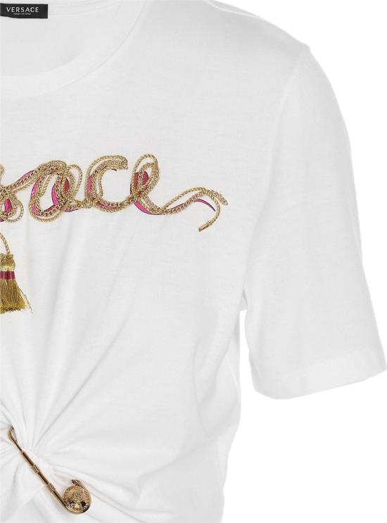  베르사체 탑 10041621A045512W070 WHITE - VERSACE