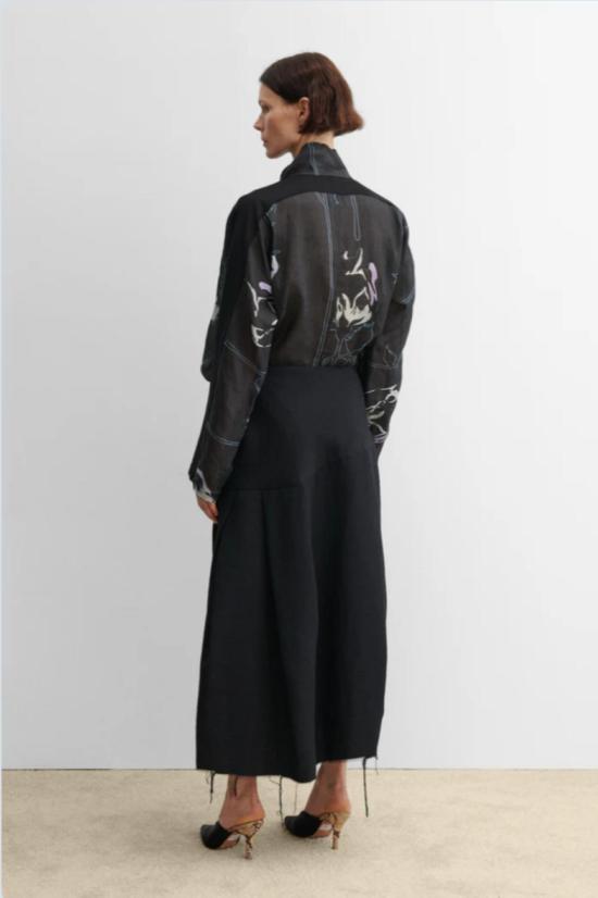  레이첼 코미 롱 스커트 보일라 스커트 블랙 - RACHEL COMEY