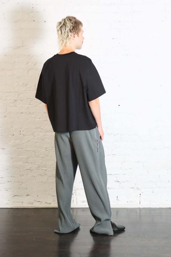  이세이 미야케 스트레이트 팬츠 Homme Plisse Issey Miyake 멀티 패스티드 - ISSEY MIYAKE