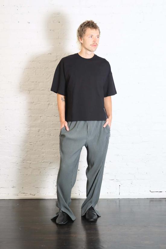  이세이 미야케 스트레이트 팬츠 Homme Plisse Issey Miyake 멀티 패스티드
