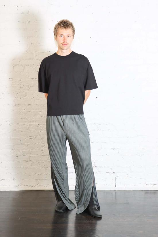  이세이 미야케 스트레이트 팬츠 Homme Plisse Issey Miyake 멀티 패스티드 - ISSEY MIYAKE