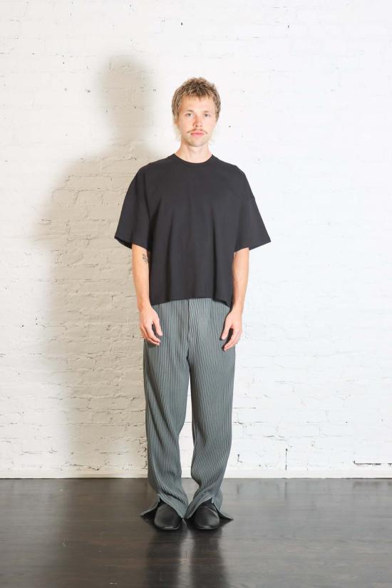  이세이 미야케 스트레이트 팬츠 Homme Plisse Issey Miyake 멀티 패스티드 - ISSEY MIYAKE