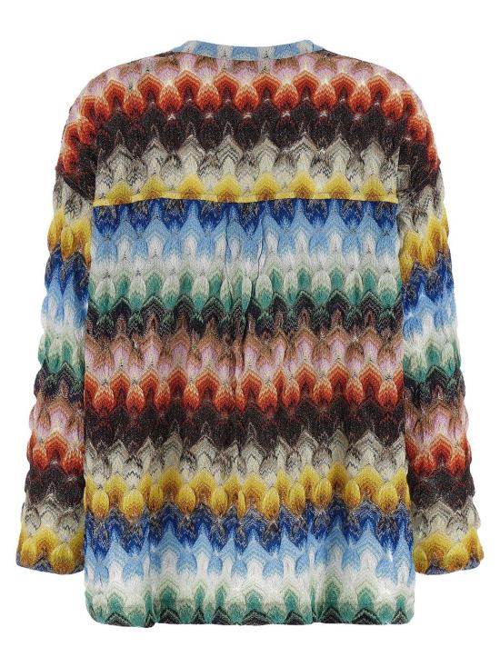  미소니 블라우스 미쏘니 램 니트  멀티컬러 - MISSONI