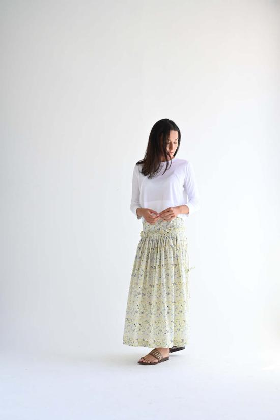  Odàmi 미디 원피스 오다미 스커트 101 리틀 플라워 - OTHER BRANDS