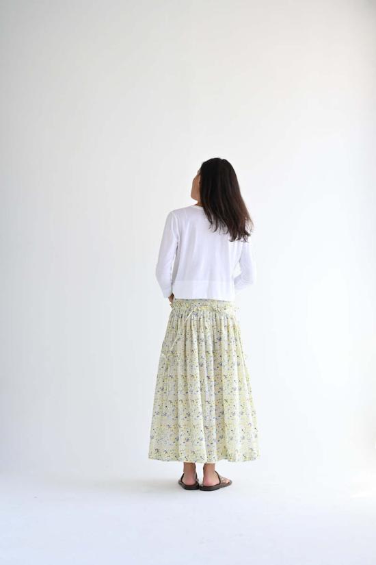  Odàmi 미디 원피스 오다미 스커트 101 리틀 플라워 - OTHER BRANDS