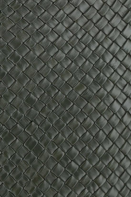  보테가베네타 숏 스커트 보테가 베네타 미니 스커트, 아미 그린 색상 - BOTTEGA VENETA