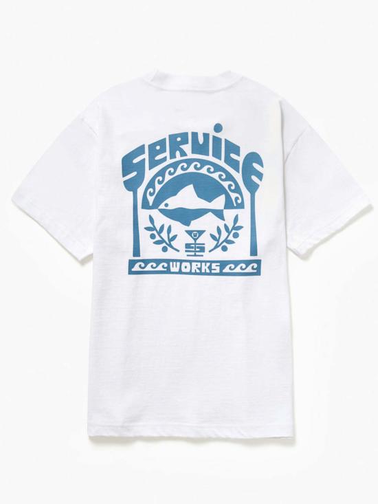  서비스웍스 반팔 티셔츠 서비스 웍스 밀로스 티 - SERVICE WORKS