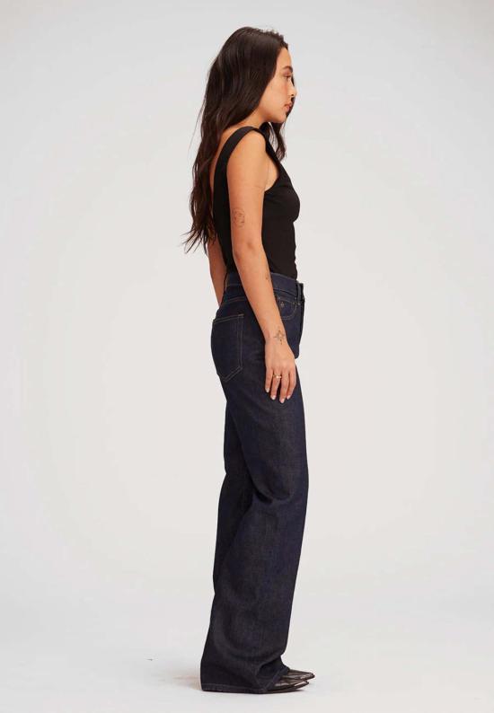  에티카 데님 팬츠 ética Echo High Rise Boot Jeans Greenwich - ETICA