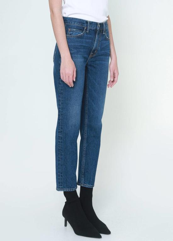  노엔드 데님 데님 팬츠 미아 테이퍼드 클래식 슬림핏 스트레이트 레그 진 (시애틀) - NOEND DENIM