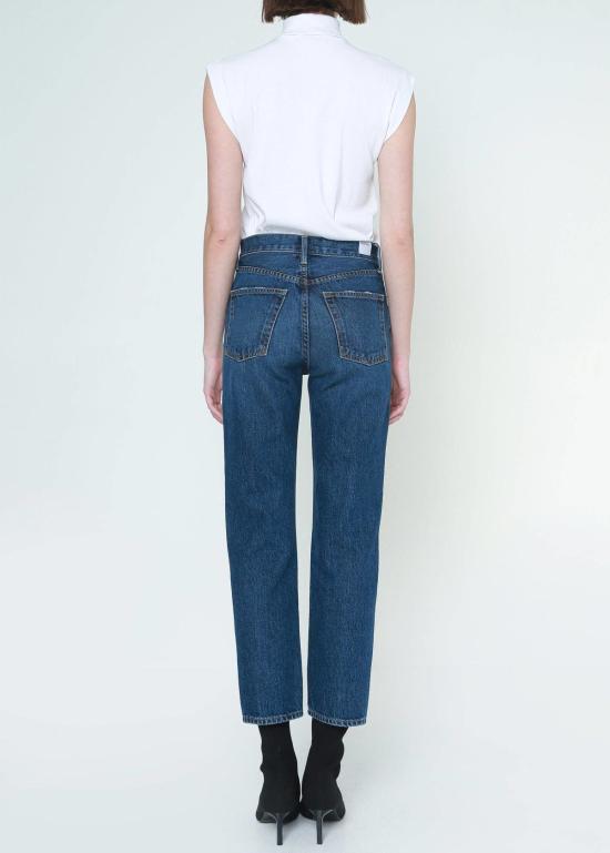  노엔드 데님 데님 팬츠 미아 테이퍼드 클래식 슬림핏 스트레이트 레그 진 (시애틀) - NOEND DENIM