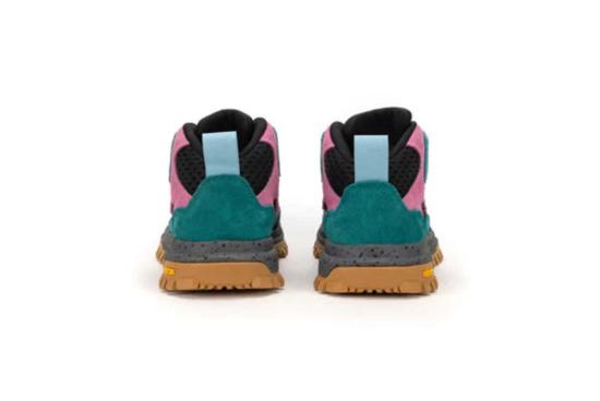  브랜드 블랙 스니커즈 브랜드블랙 산타모니카  블랙/그린 - BRAND BLACK