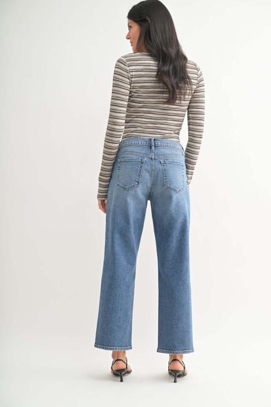  저스트 블랙 데님 데님 팬츠 BP204J BLUE - JUST BLACK DENIM