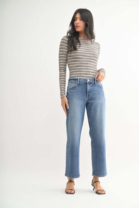  저스트 블랙 데님 데님 팬츠 BP204J BLUE - JUST BLACK DENIM