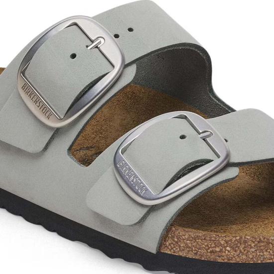  버켄스탁 샌들 애리조나 빅 버클  퓨어 세이지 - BIRKENSTOCK