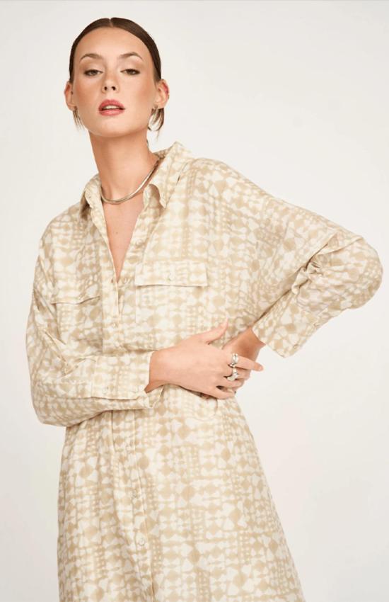  미르스 카프탄스 롱 원피스 미르스 카프탄 교토 하우스 드레스 - MIRTH CAFTANS