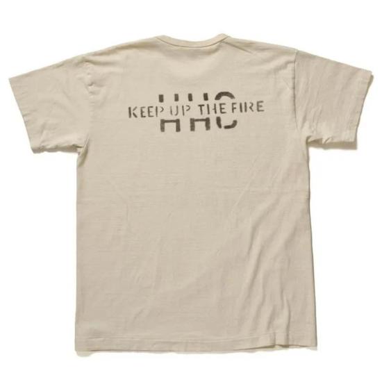  웨어하우스 반팔 티셔츠 Warehouse & Co. Lot 4064 Keep Up The Fire 티셔츠 - WAREHOUSE